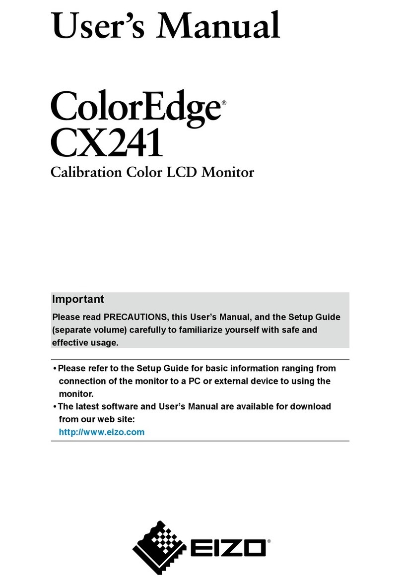 Eizo ColorEdge CX241 User manual