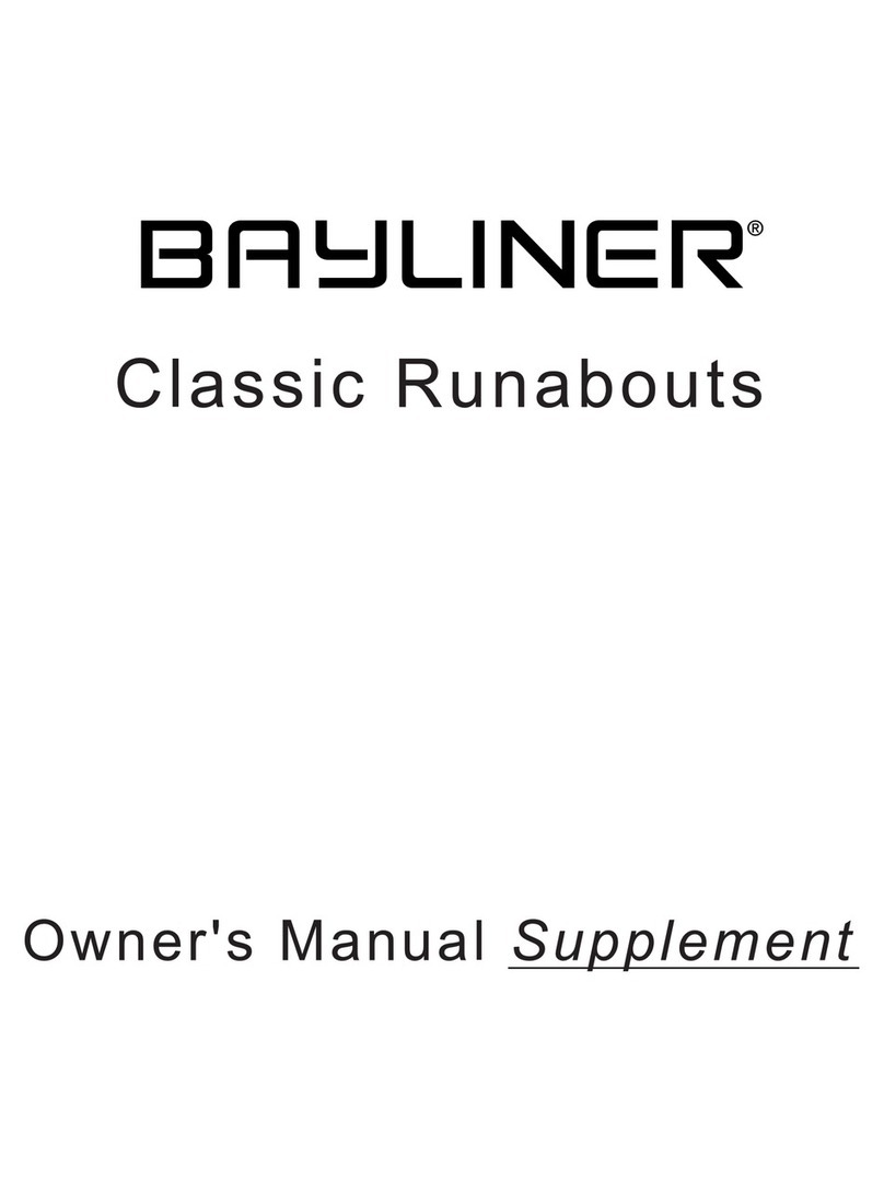Bayliner Classic Runabouts User manual