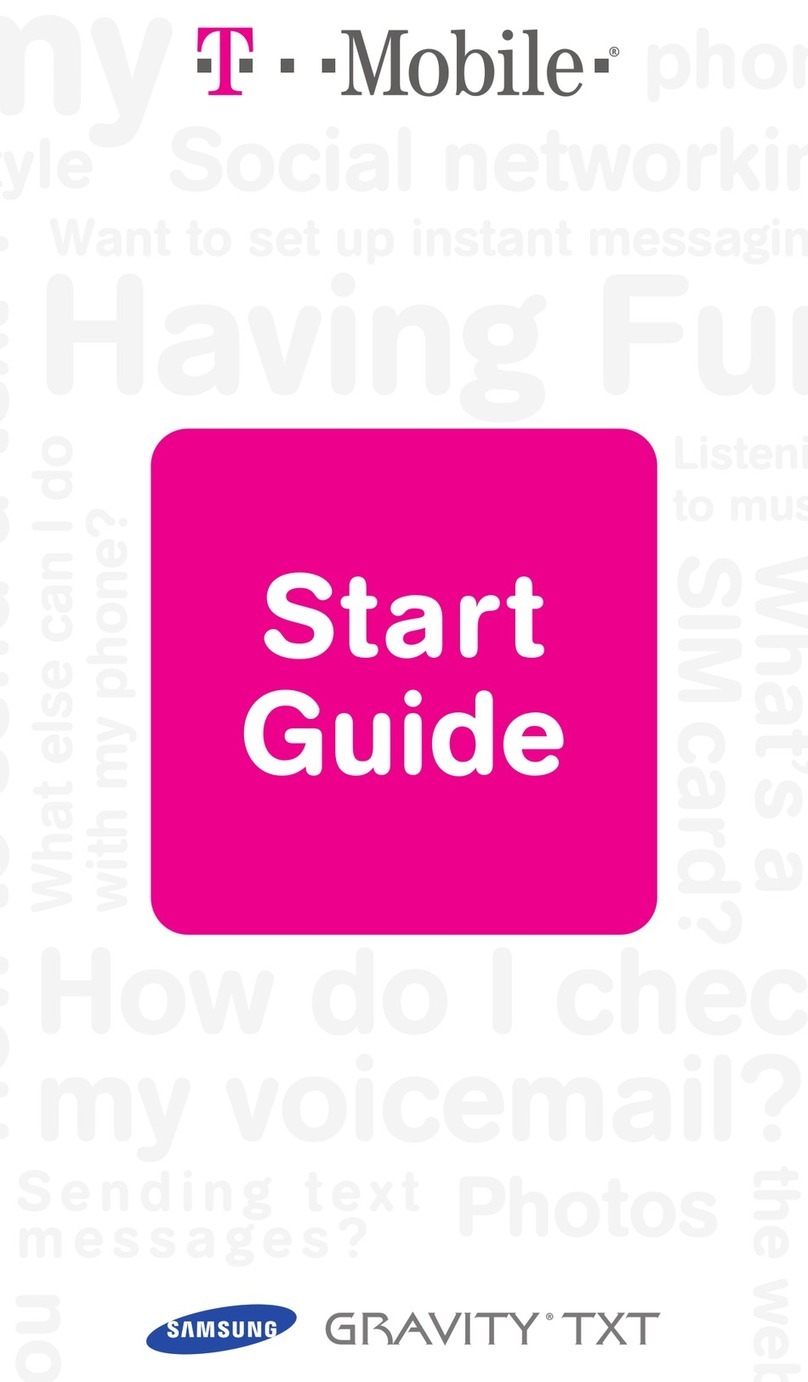 Samsung Gravity TXT Start guide