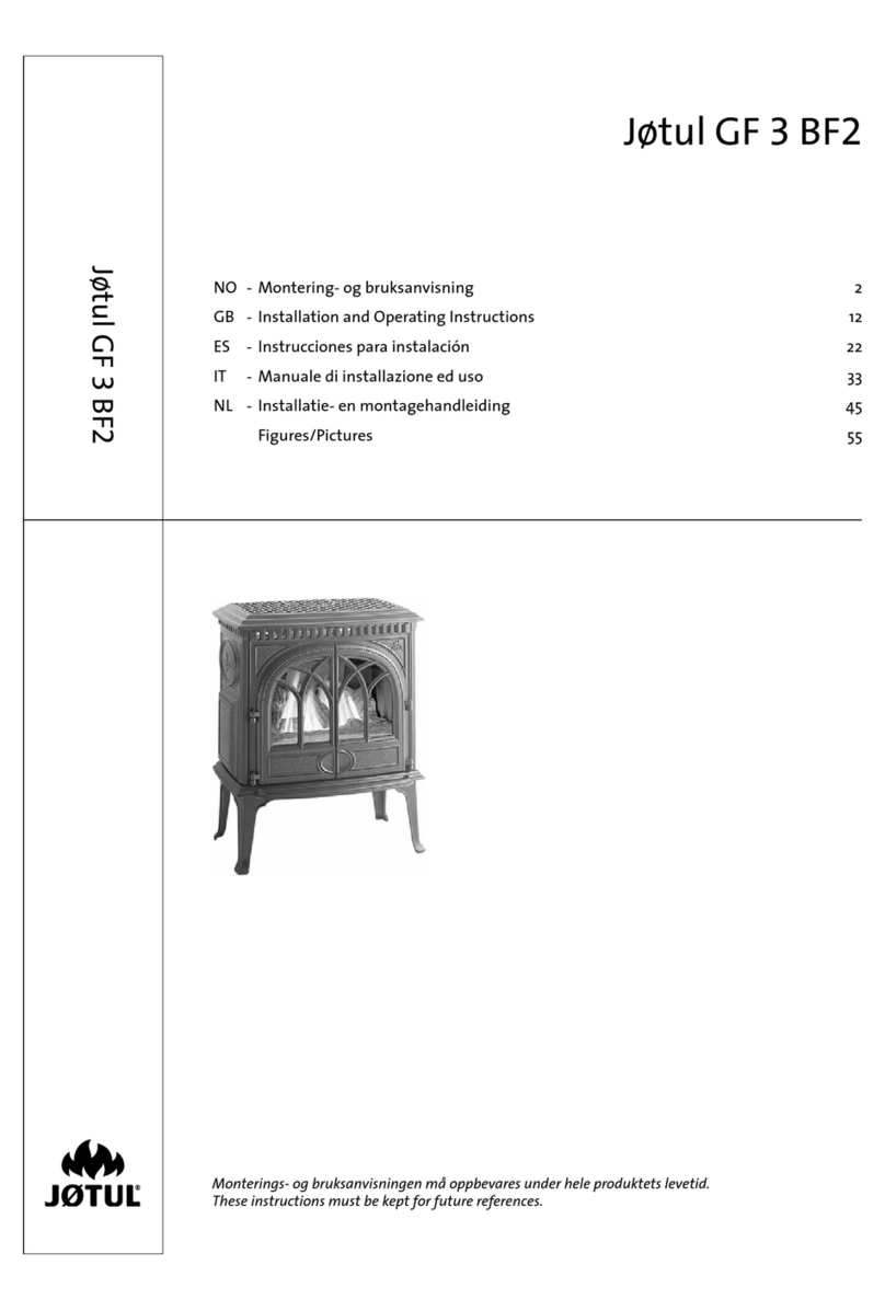 Jøtul GF 3 BF2 User manual