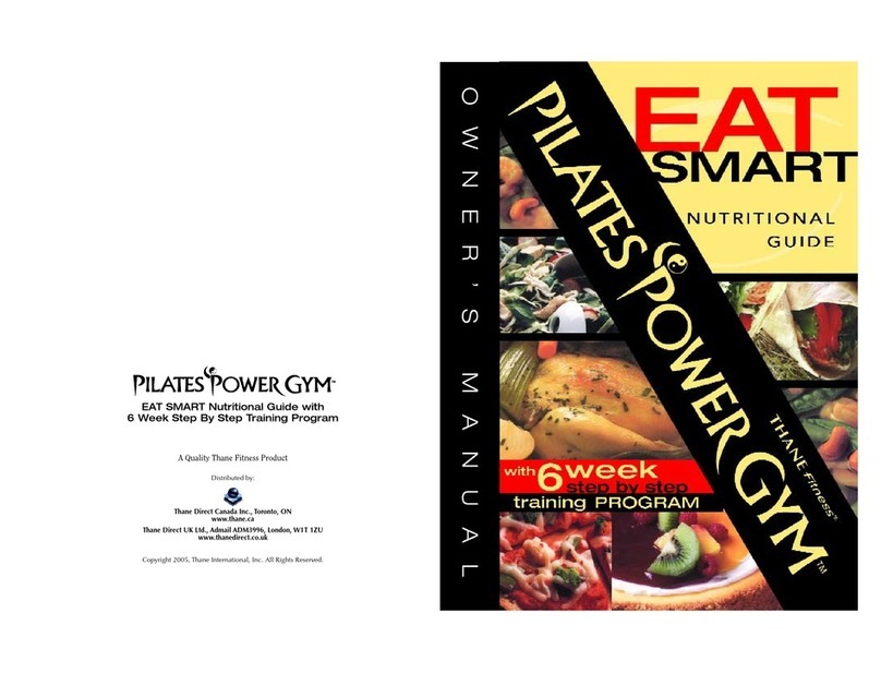 Thane Fitness Pilates Power Gym owner's manual
