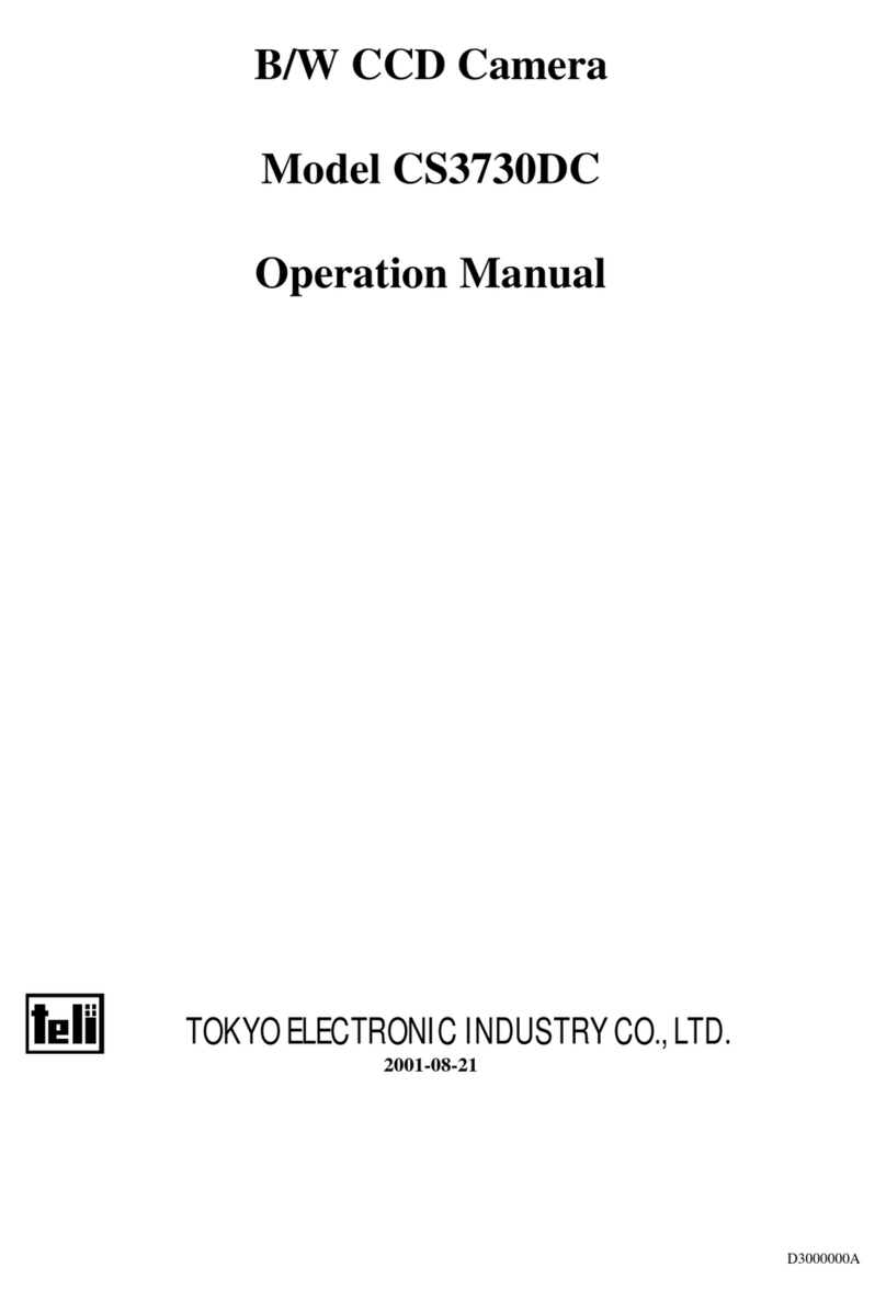 Tokyo Electronic CS3730DC Operation manual