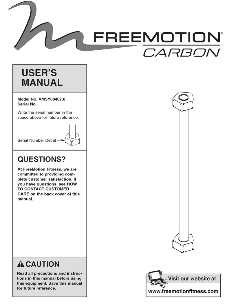 FREE MOTION VMSY80407.0 User manual