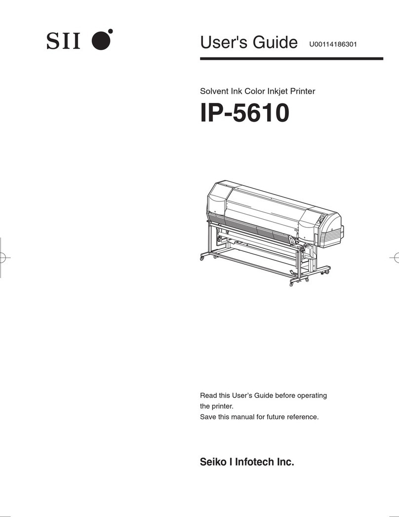 SII IP-5610 User manual
