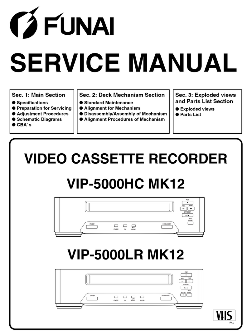 FUNAI VIP-5000HC MK12 Service manual