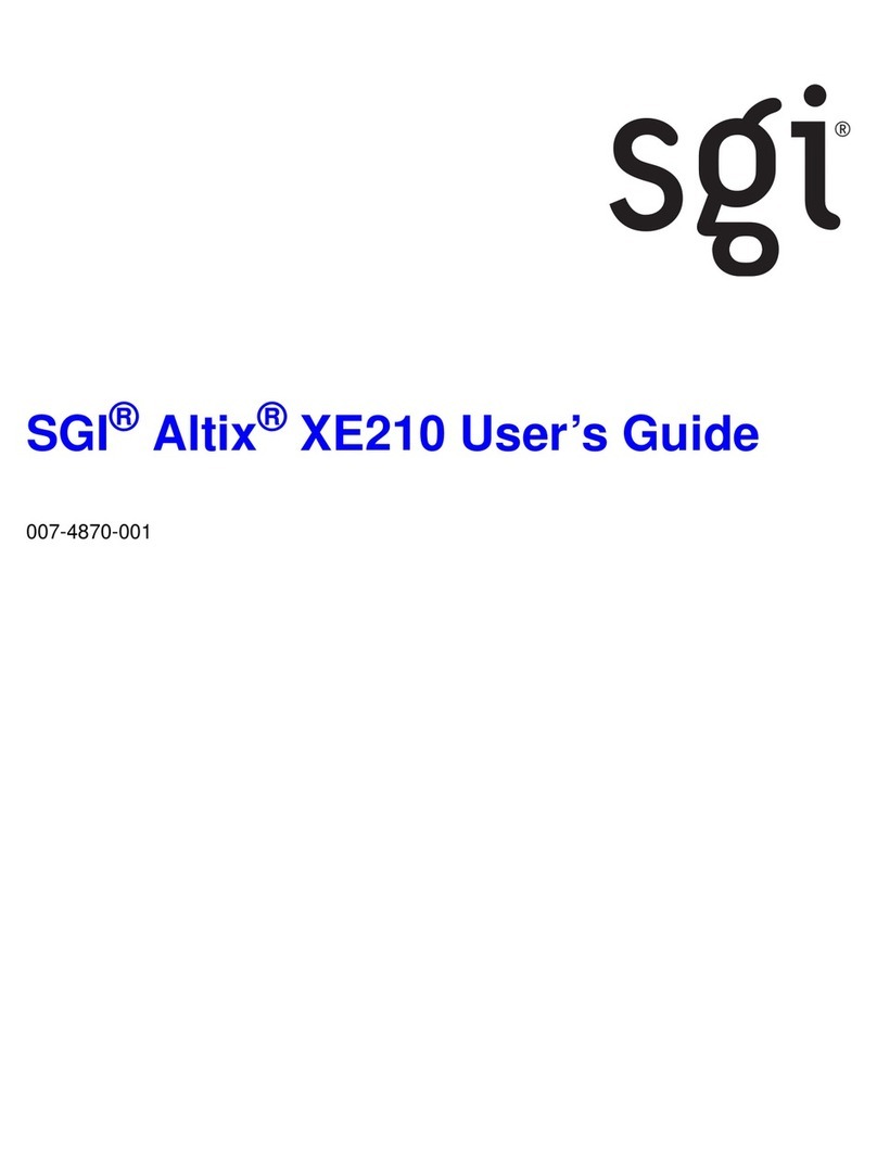 Silicon Graphics Altix XE210 User manual