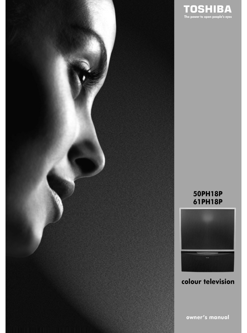 Toshiba 50PH18P owner's manual
