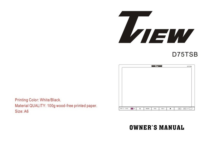 Tview D75TSB User manual