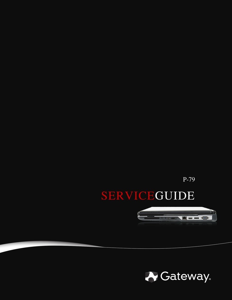 Gateway P-79 Service guide