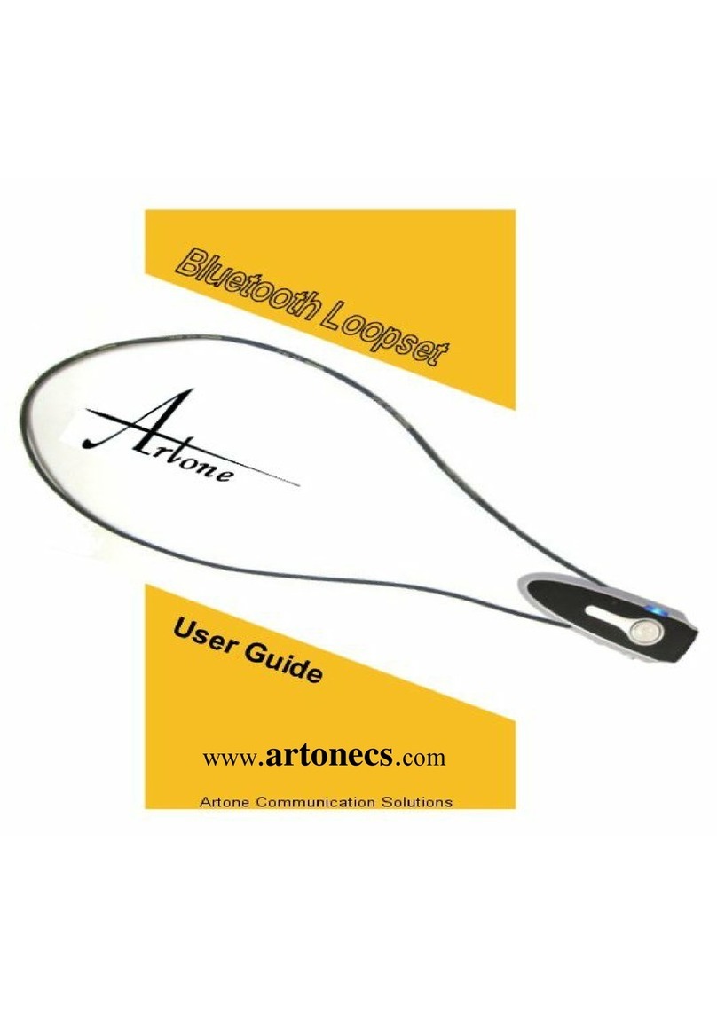 Artone Bluetooth Loopset user guide