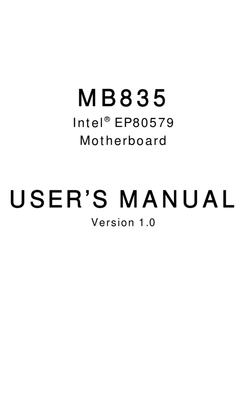 IBASE Technology MB835 User manual