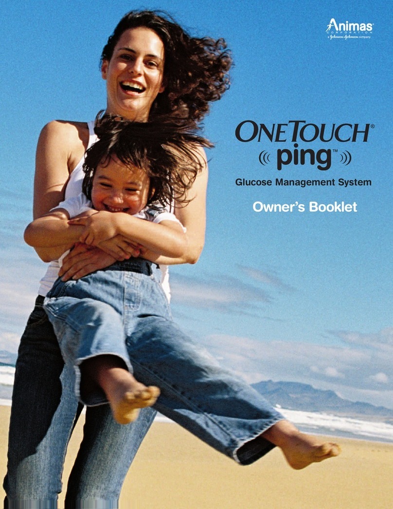 Animas OneTouch Ping owner's booklet