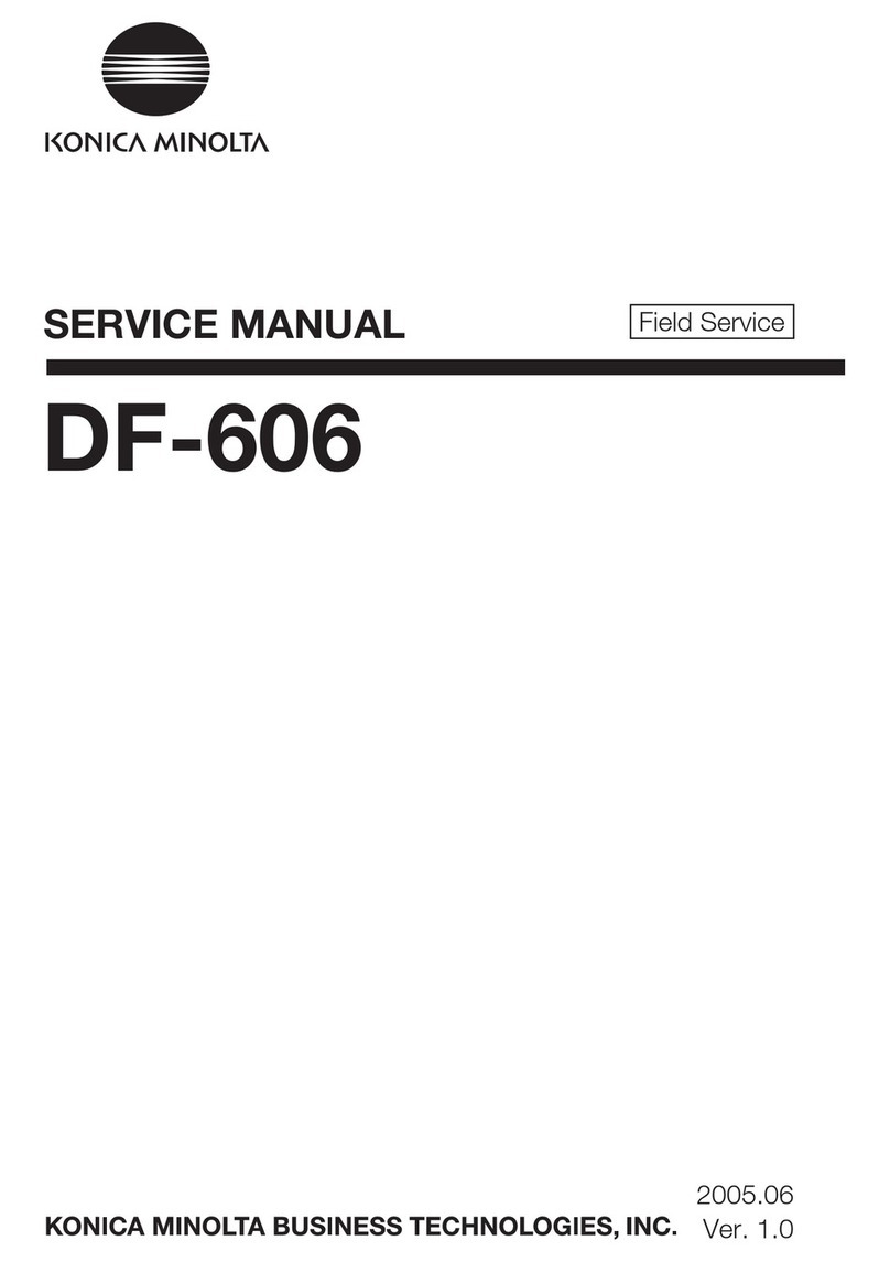 Konica Minolta DF-606 User manual