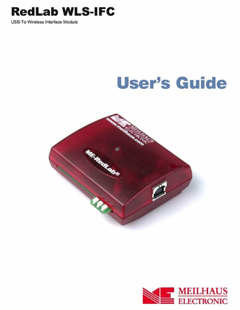 Meilhaus Electronic WLS-IFC User manual