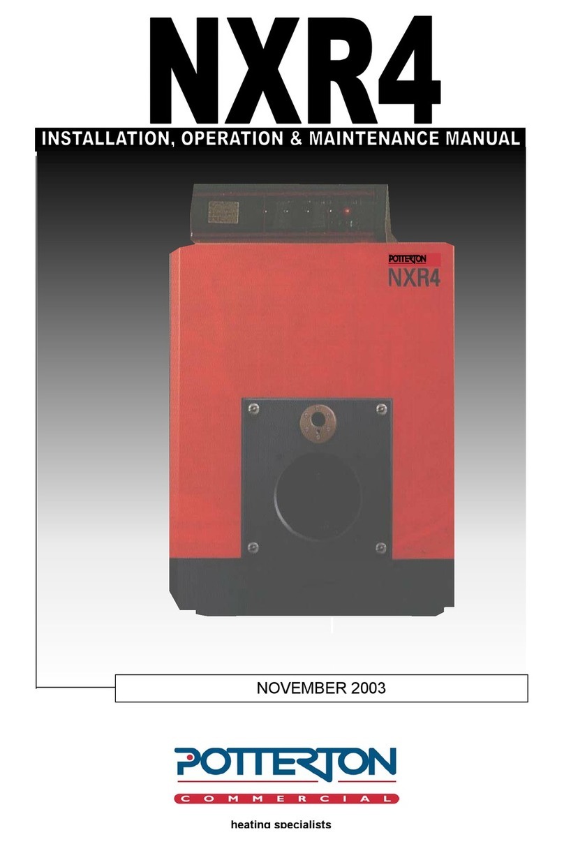 Potterton NXR4 Installation, operation & maintenance manual