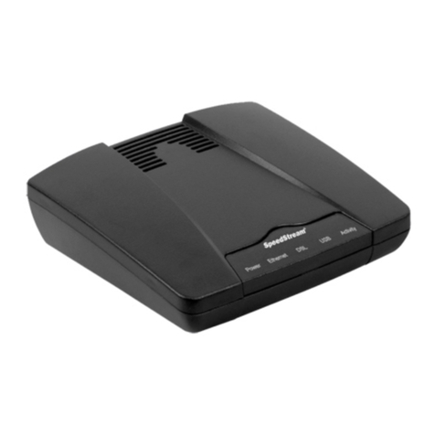 Siemens SpeedStream 4200 User manual Siemens SpeedStream 4200 User manual