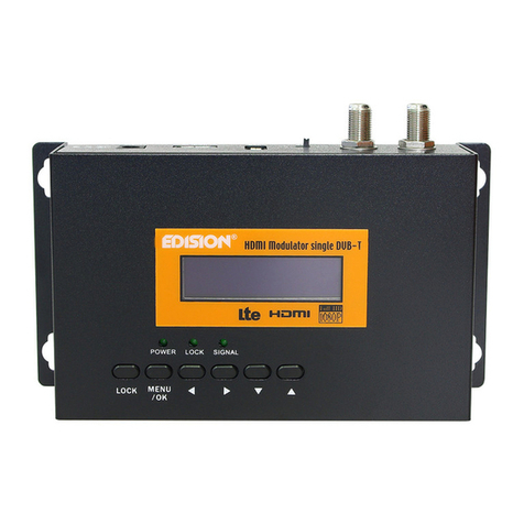 Edision HDMI Modulator single DVB-T user manual