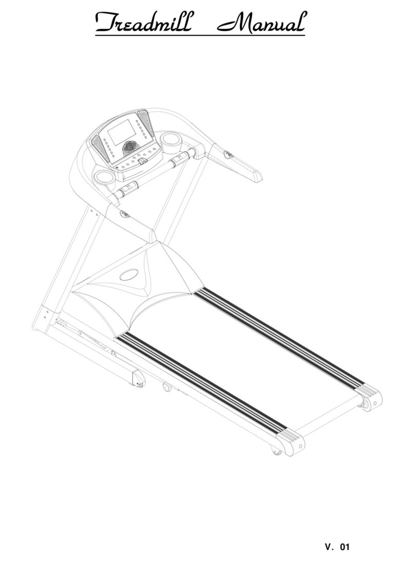 Veloteq Treadmill Manuals