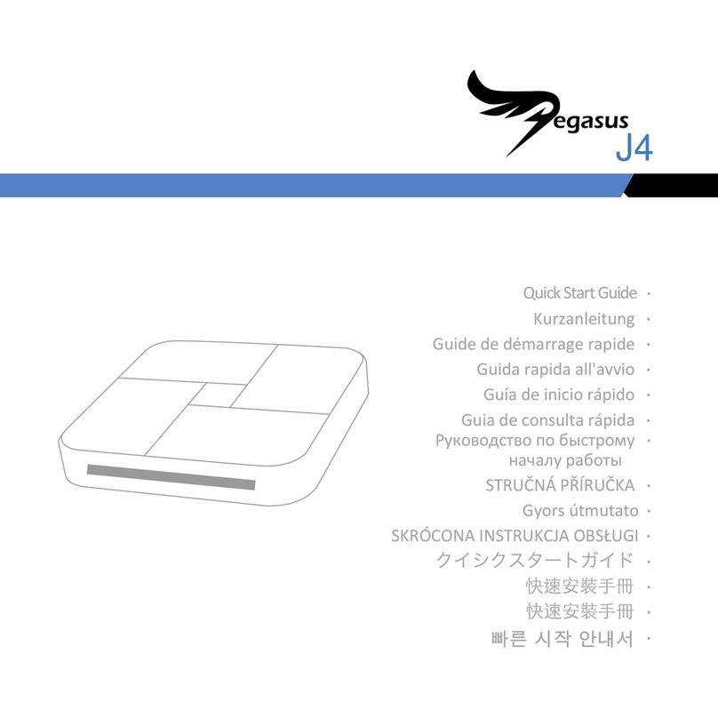 Promise Pegasus J4 quick start guide