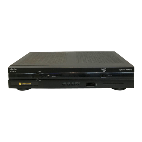 Cisco Explorer 4642HD User manual