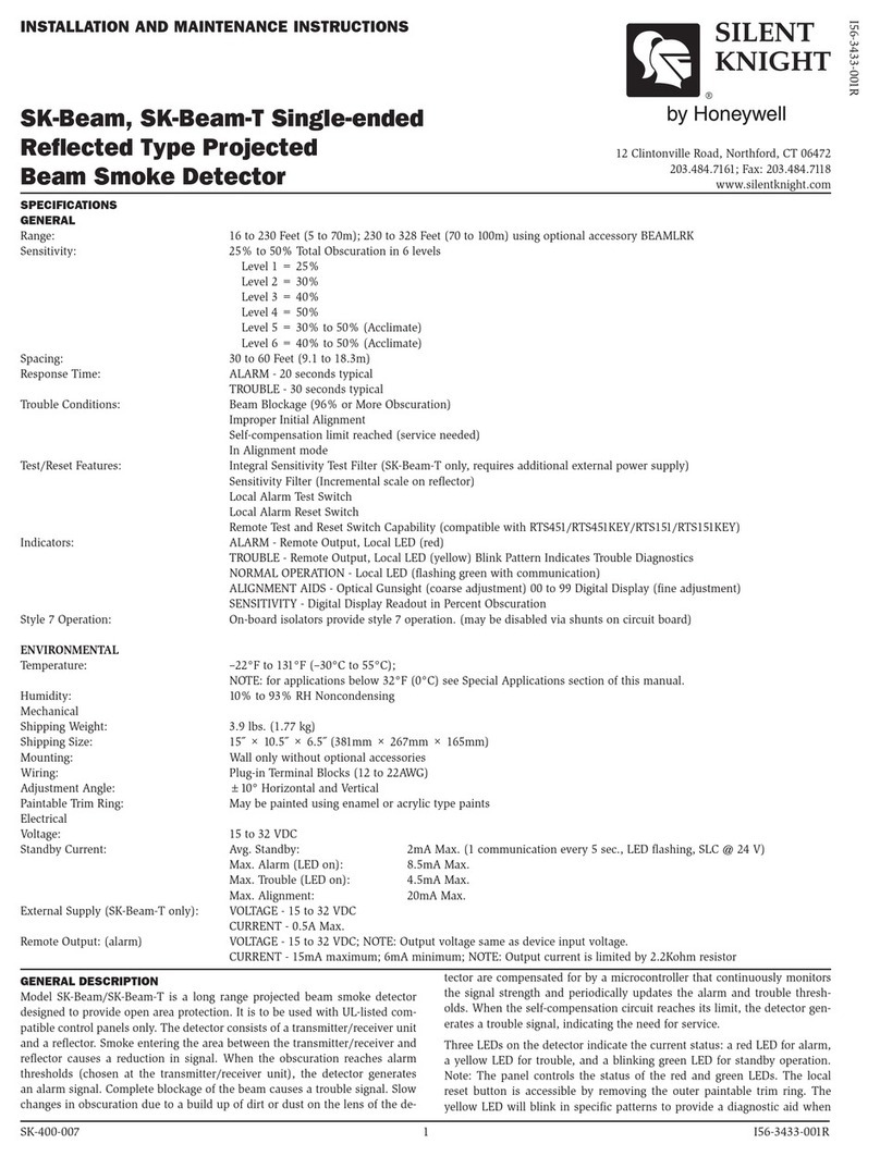 Silentnight SK-Beam Installation and maintenance instructions