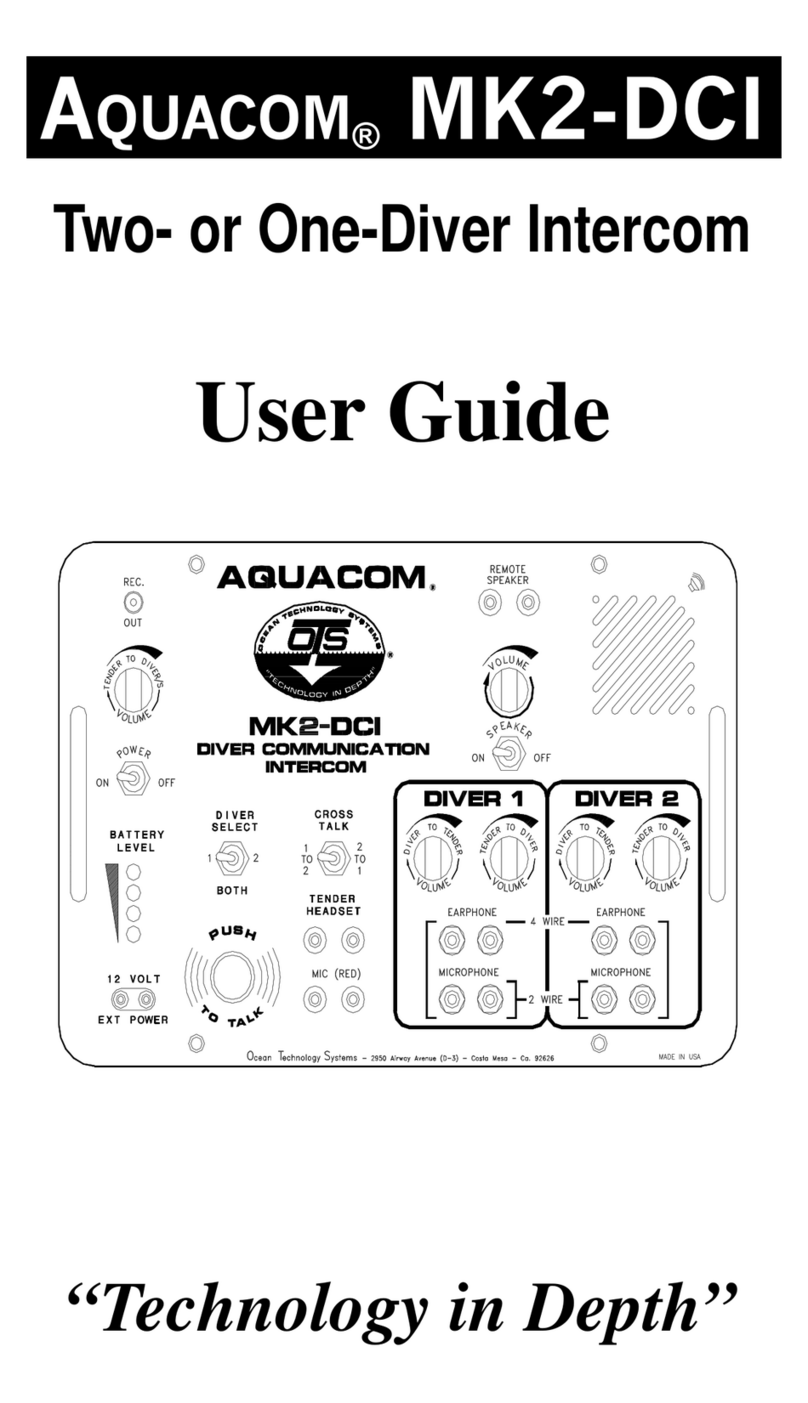 Aquacom MK2-DCI user guide