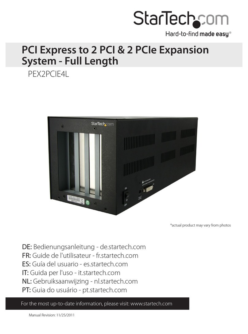 StarTech.com PEX2PCIE4L User manual