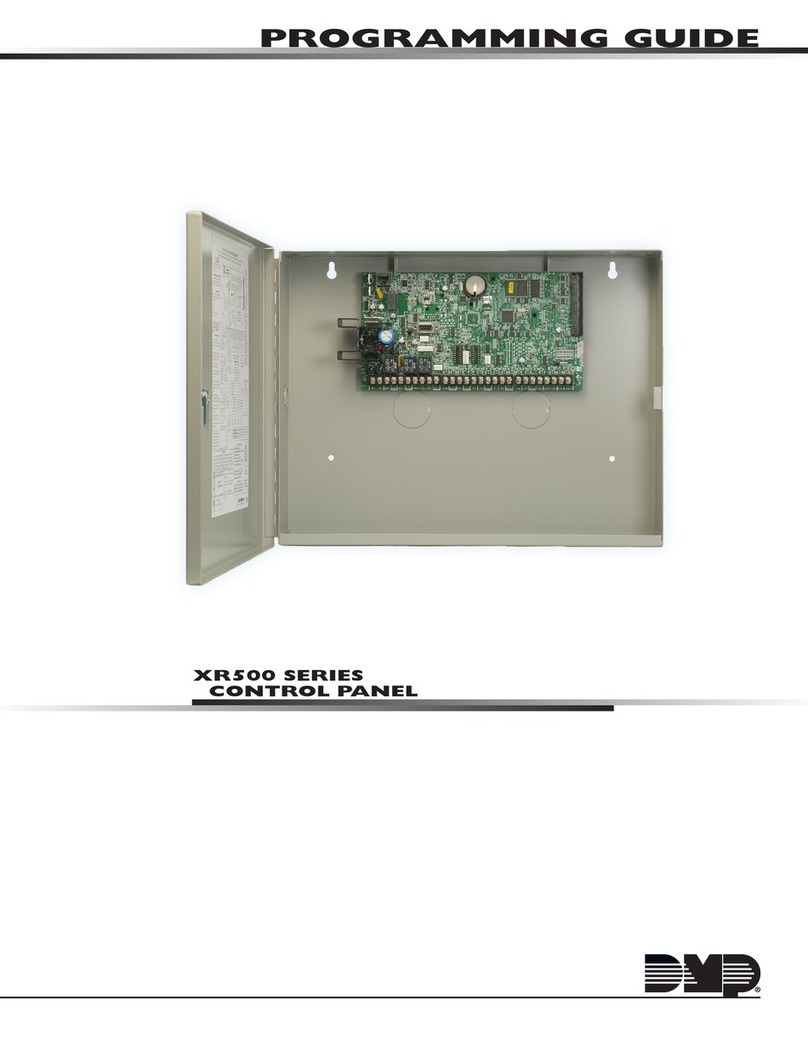 Digital Monitoring Products XR500 Series Operating instructions