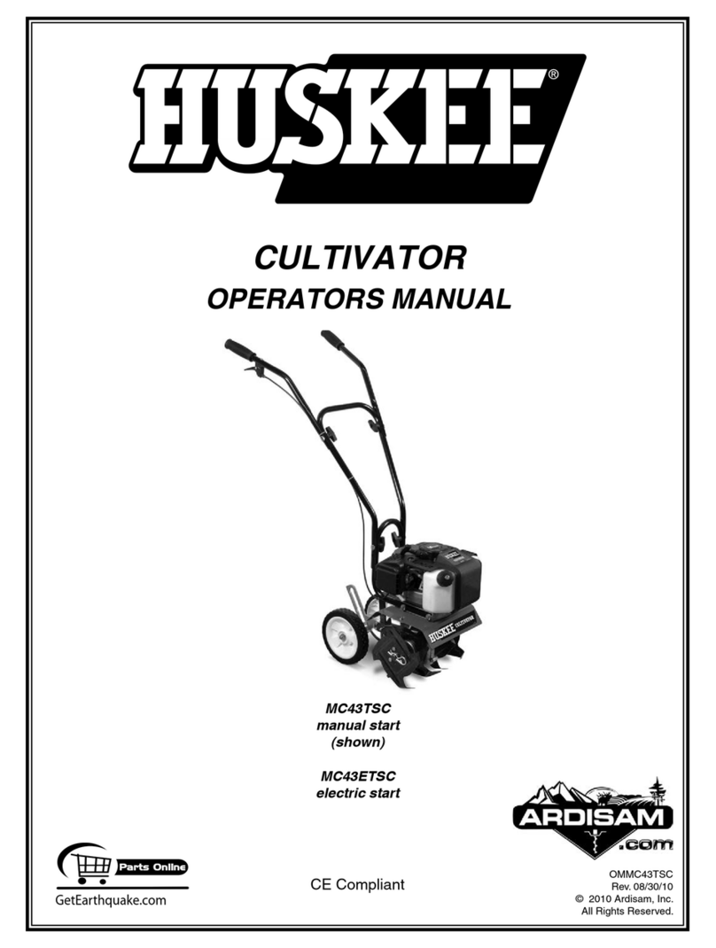 Huskee MC43TSC User manual