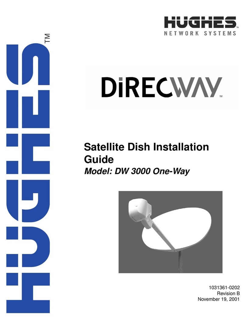 Hughes DW 3000 One-Way User manual Hughes DW 3000 One-Way User manual