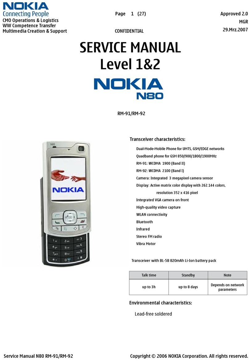 Nokia N 80 User manual Nokia N 80 User manual