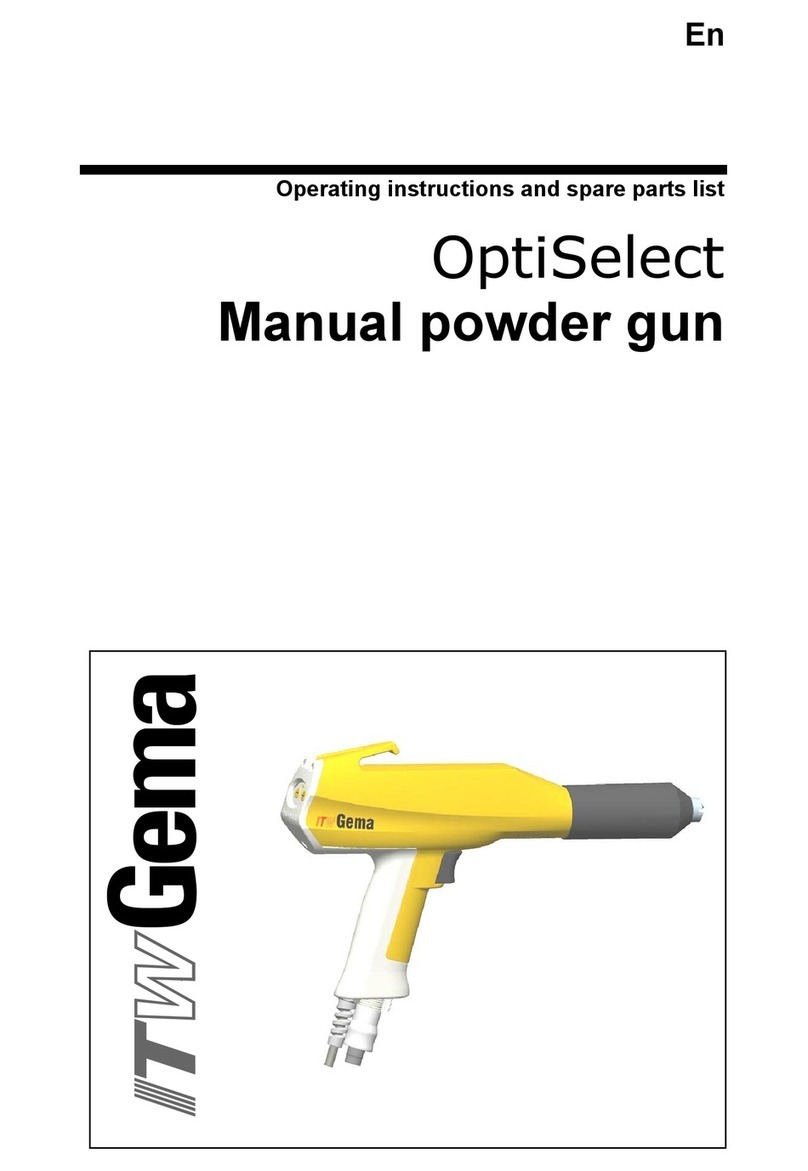 TW Gema OptiSelect Operating & parts manual