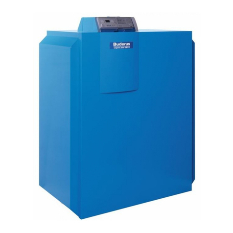 Buderus Logano plus GB312 User manual Buderus Logano plus GB312 User manual