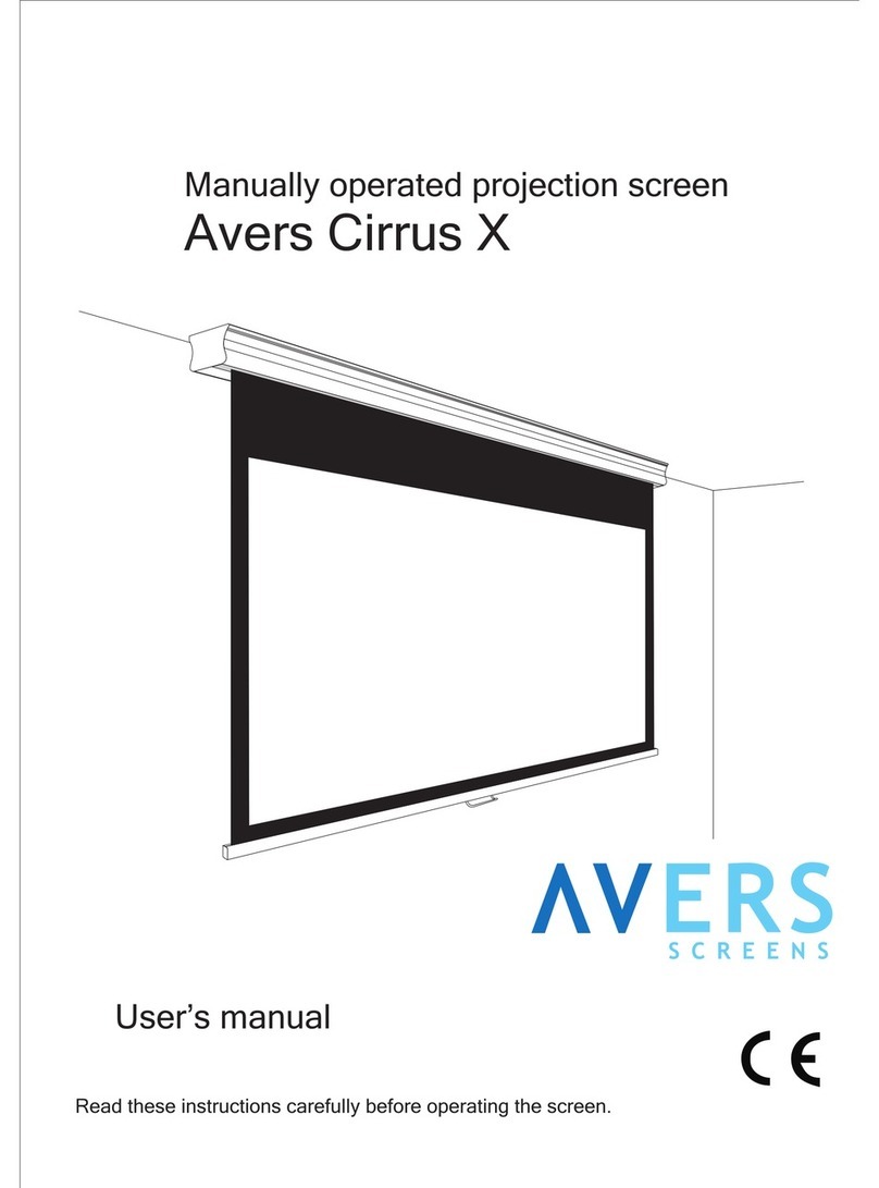 Avers Screens Cirrus X User manual