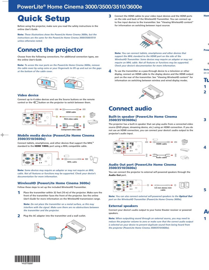 Epson ActionTower 3000 Computer User manual