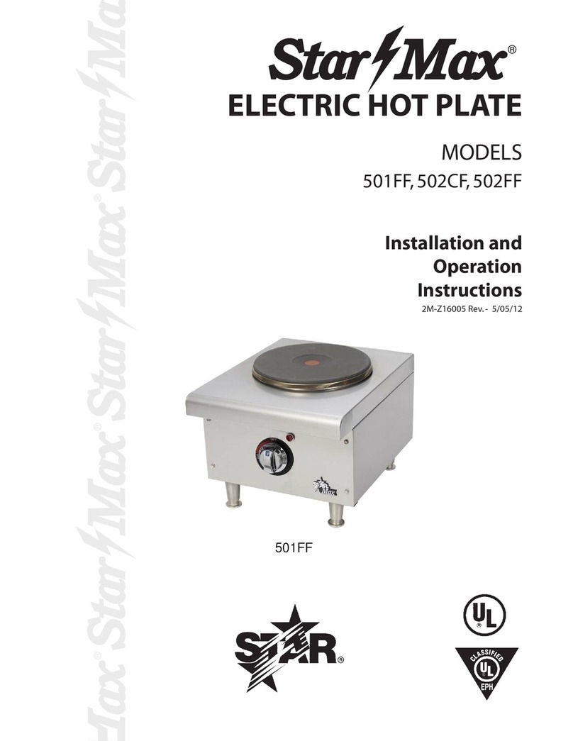 StarMax 501FF Installation and operation instructions
