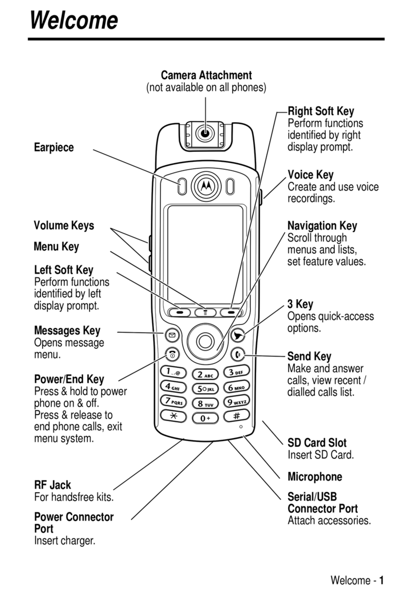 Motorola A830 User manual