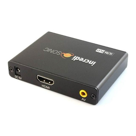 Incredi Sonic IMP150 user manual