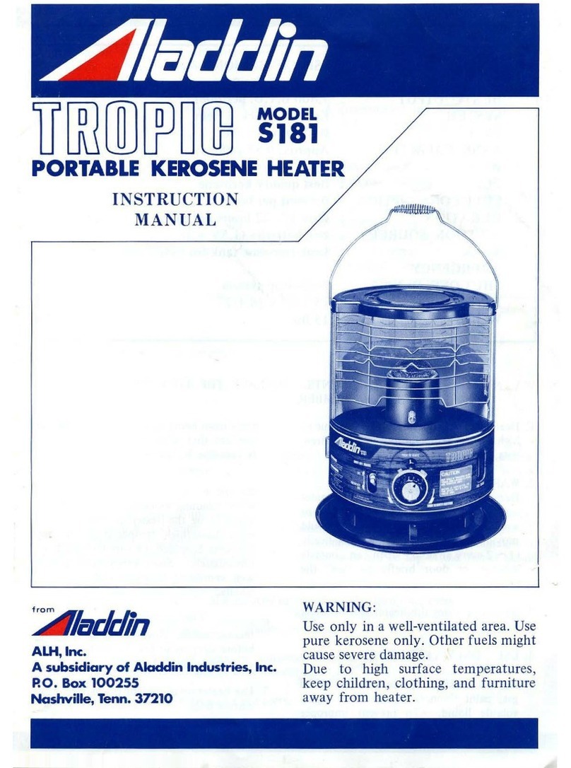 Aladdin Tropic S181 instruction manual Aladdin Tropic S181 instruction manual