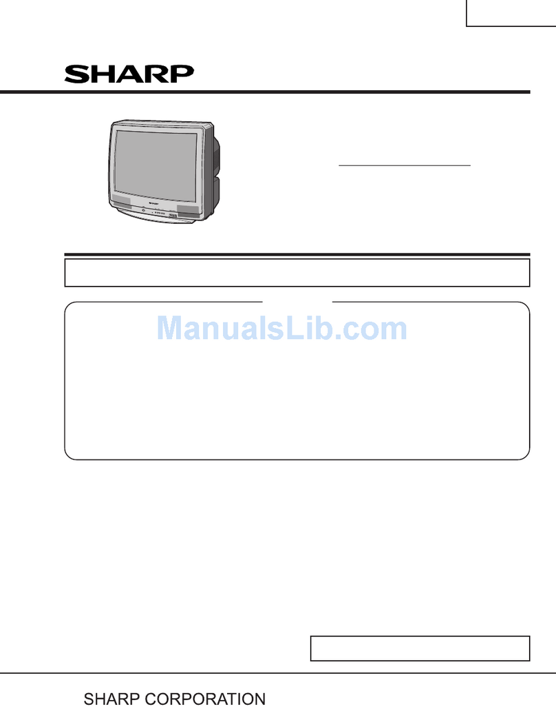 Sharp 27SC26BQ User manual