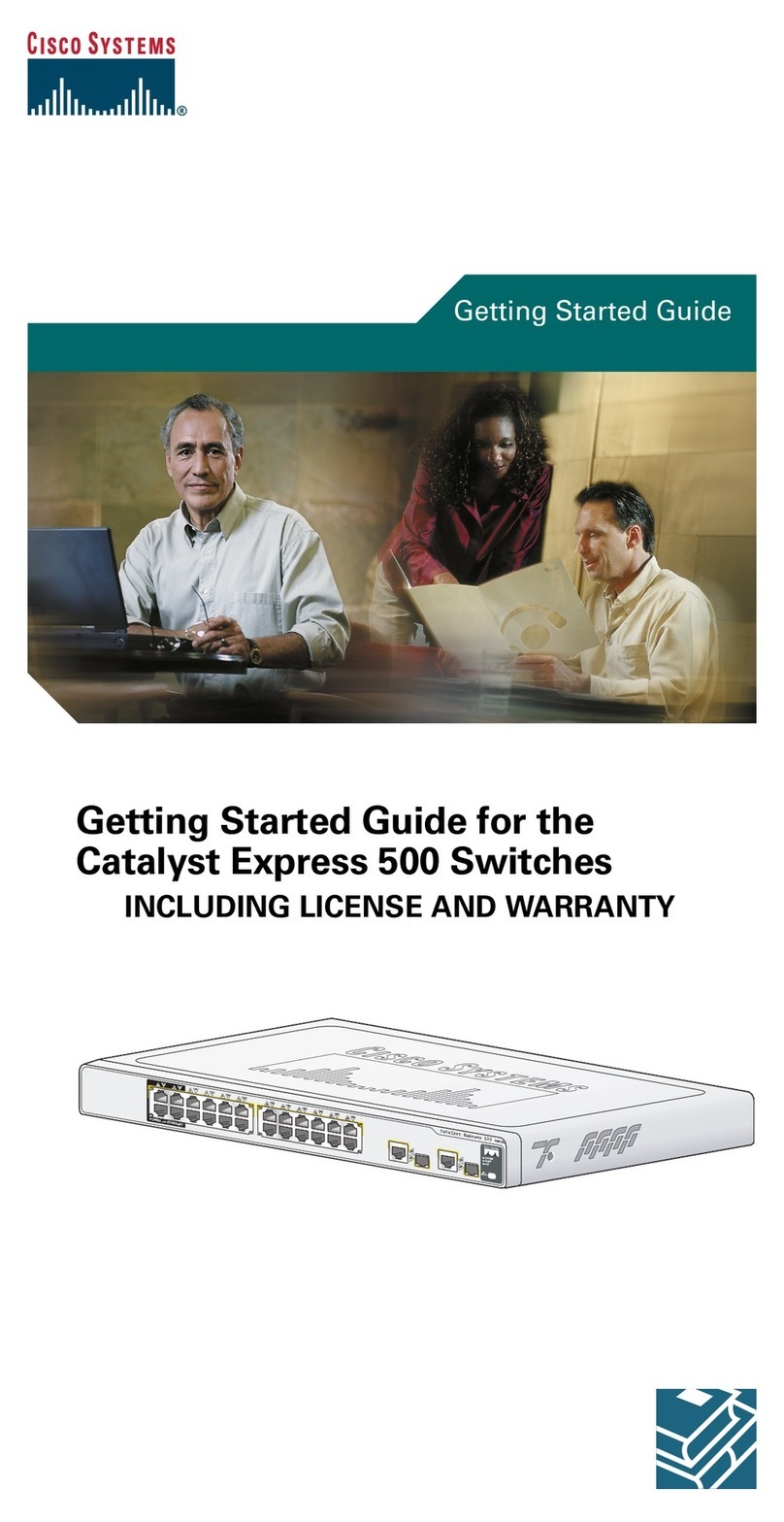 Cisco Catalyst Express 500 User manual
