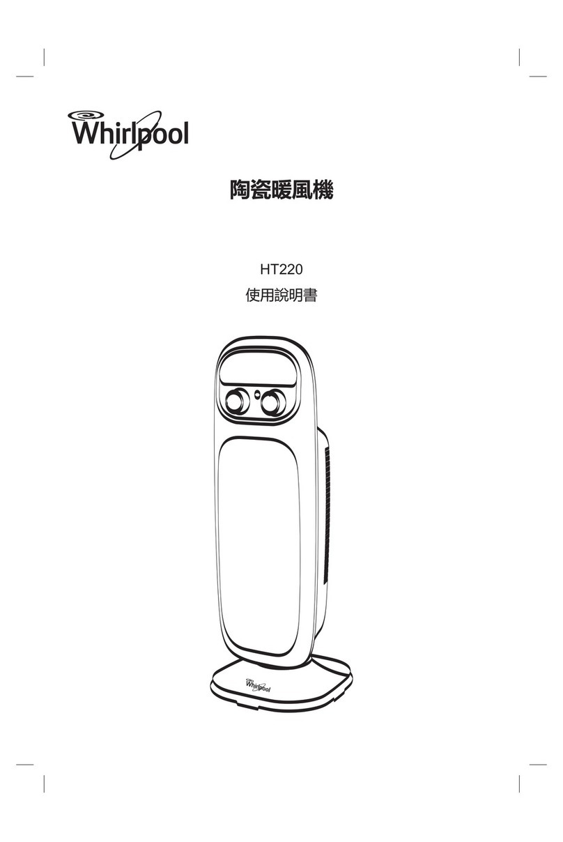 Whirlpool HT220 user manual