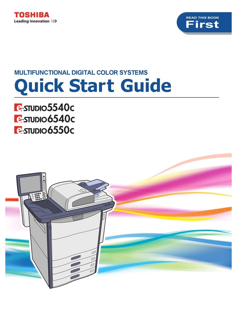 Toshiba E-studio5540c User manual