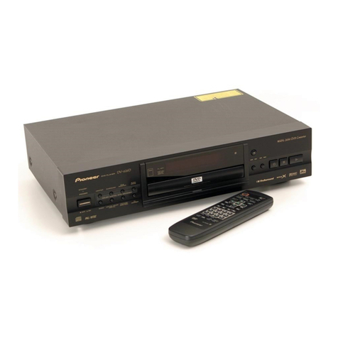 Pioneer DV-626D Service manual