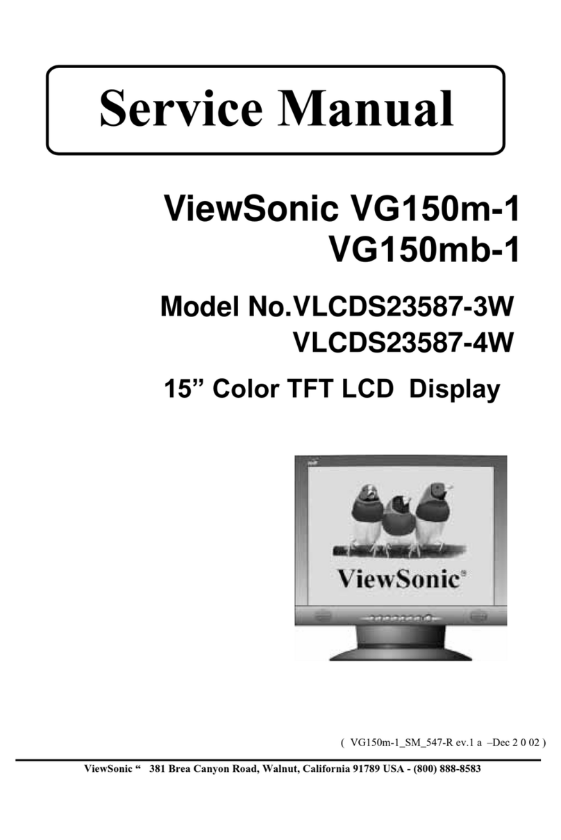 ViewSonic VG150m-1 User manual