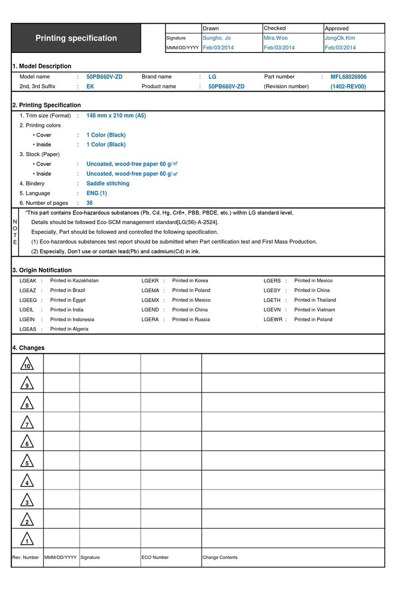 LG PB66 User manual