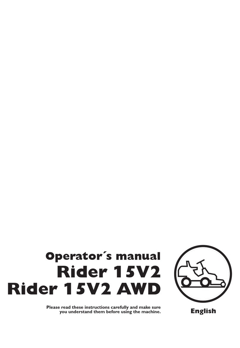 Husqvarna Rider 15V2 AWD User manual