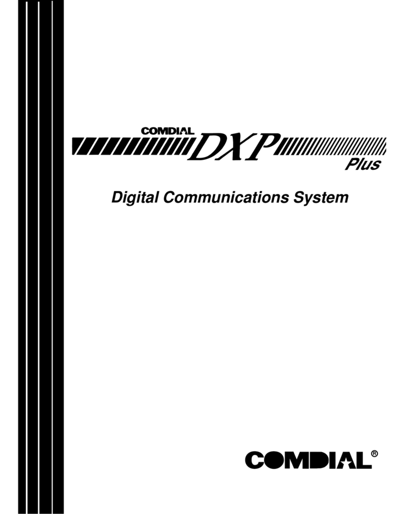 Comdial DXP Plus Series manual