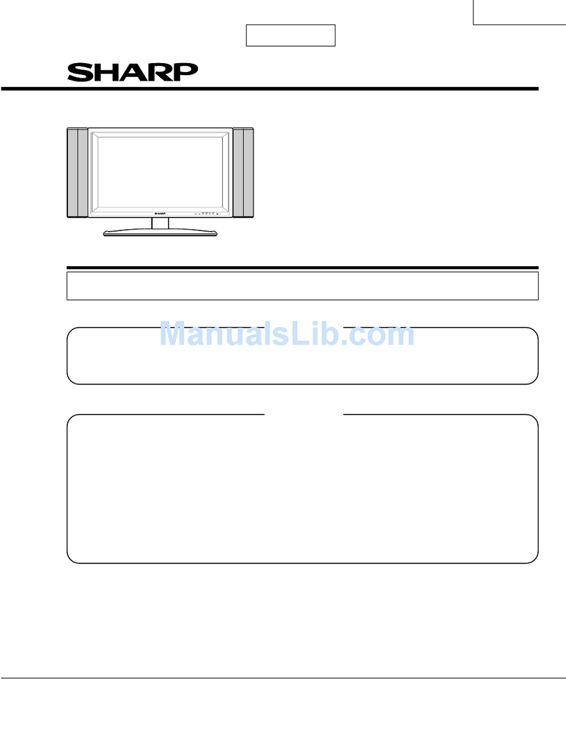 Sharp LC-26GA4M User manual