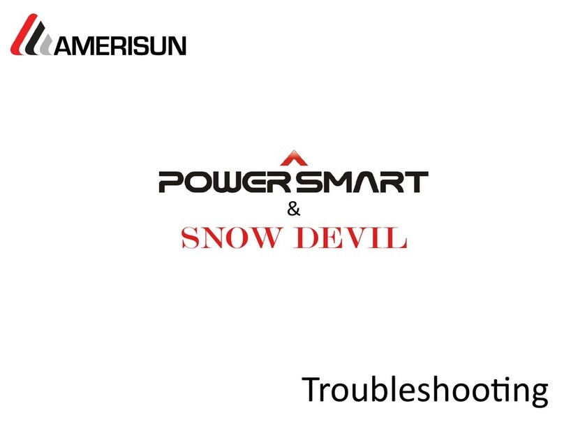 Snow Devil Power Smar DB7659 Troubleshooting